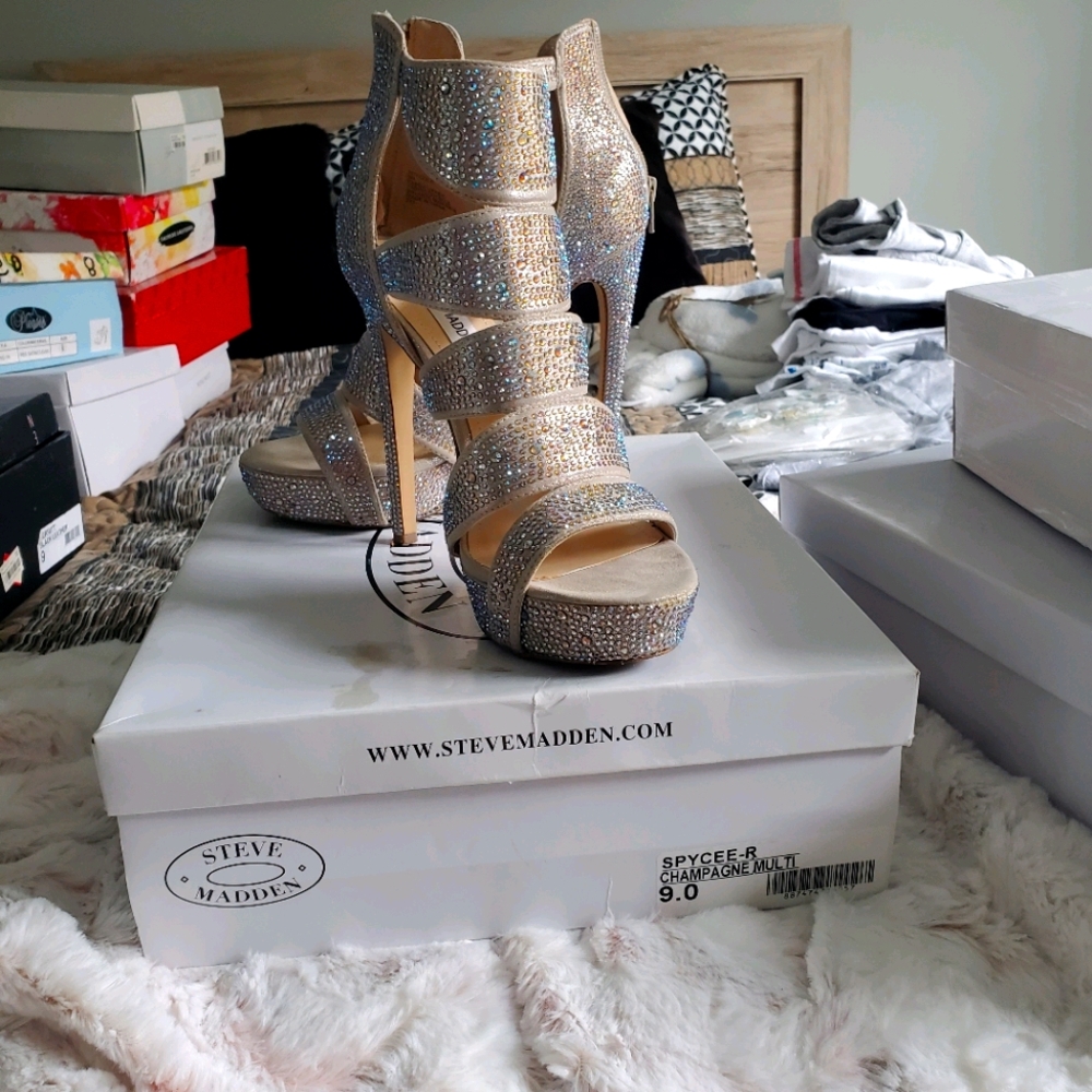 Rhinestone Stilettos / Pumps